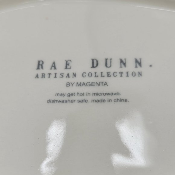 Rae Dunn by Magenta saint nicholas. Oval Plate for Appetizers Cookies - Picture 5 of 5